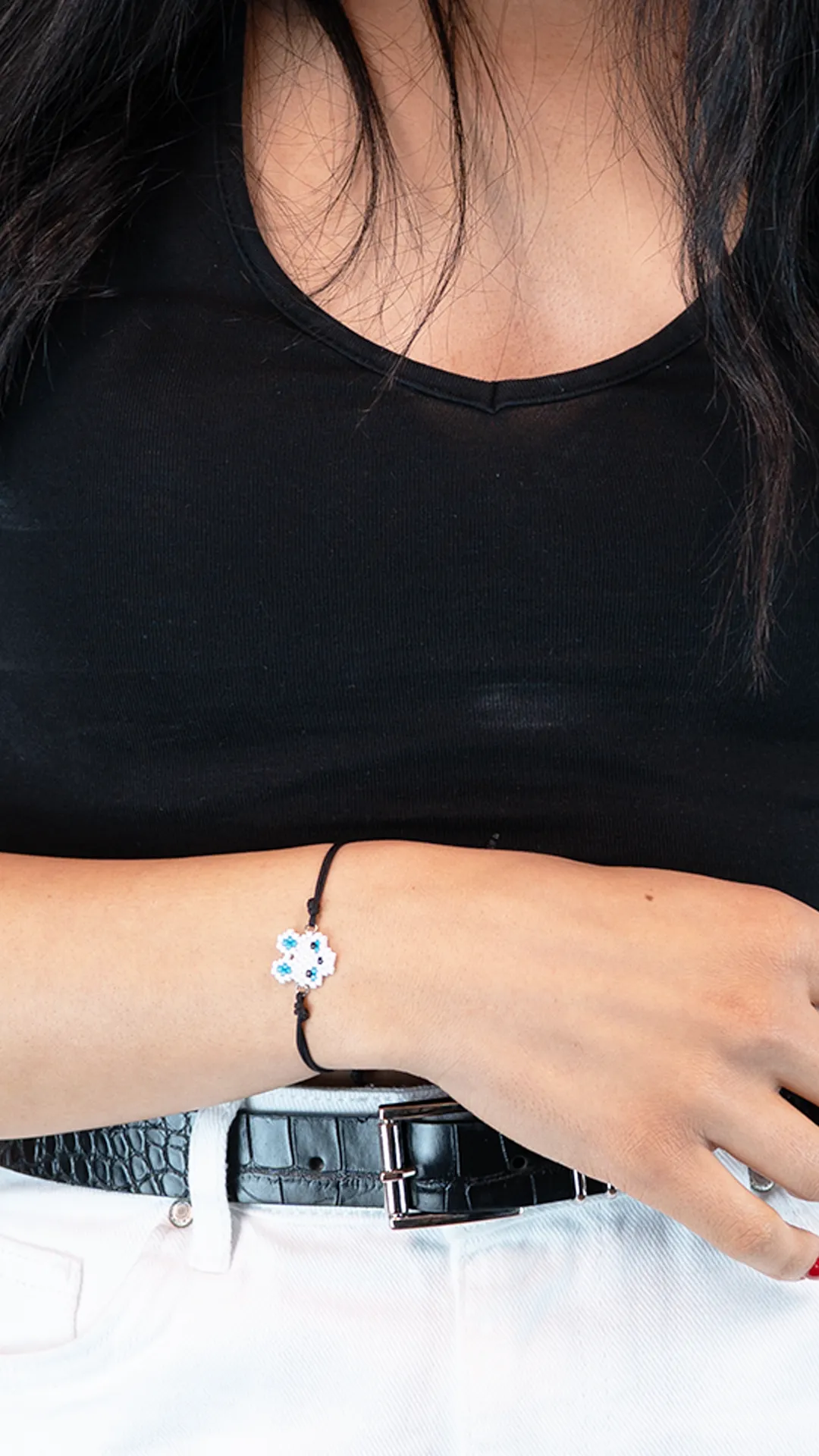 Panda Motifli Miyuki Bileklik